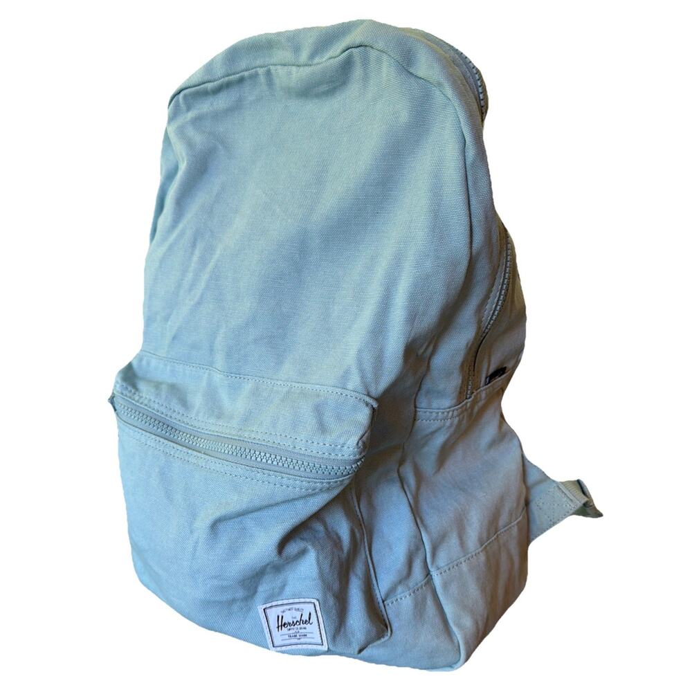 Herschel Supply Co. Cotton Daypack Backpack - GREEN BLUE SAGE NWOT